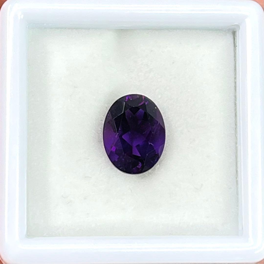 宝石ルース 『とても希少なカシャライ産！』天然カラーチェンジアメジスト ソ付