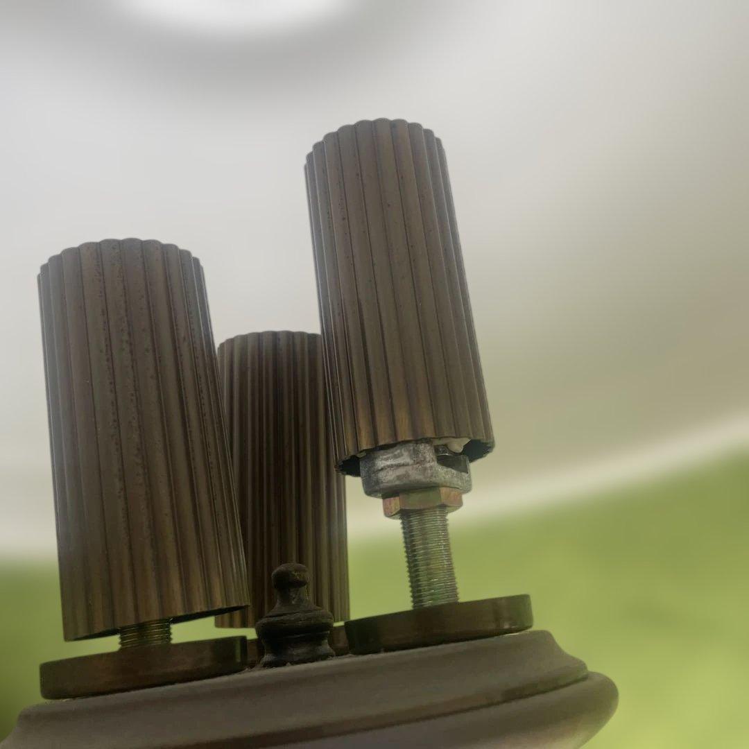 クラシックシーリングライト 3灯ホワイトガラス　5個セット