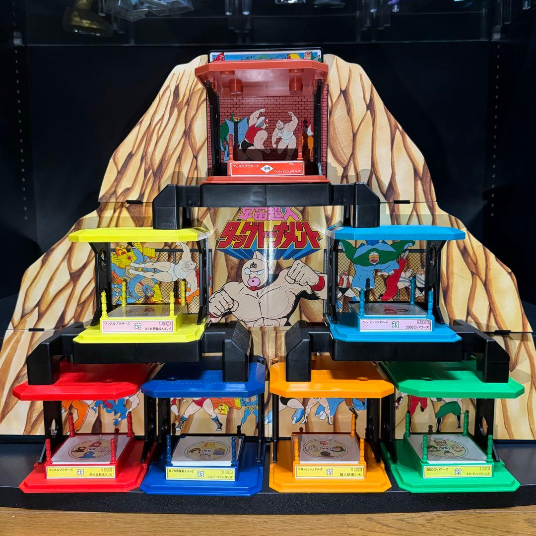 希少】キン肉マン 組立式 宇宙超人タッグトーナメント キン消し 当時物