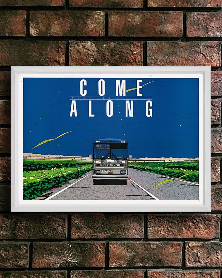 鈴木英人/山下達郎〖A4サイズ写真ポスターフレーム付き11点セット〗