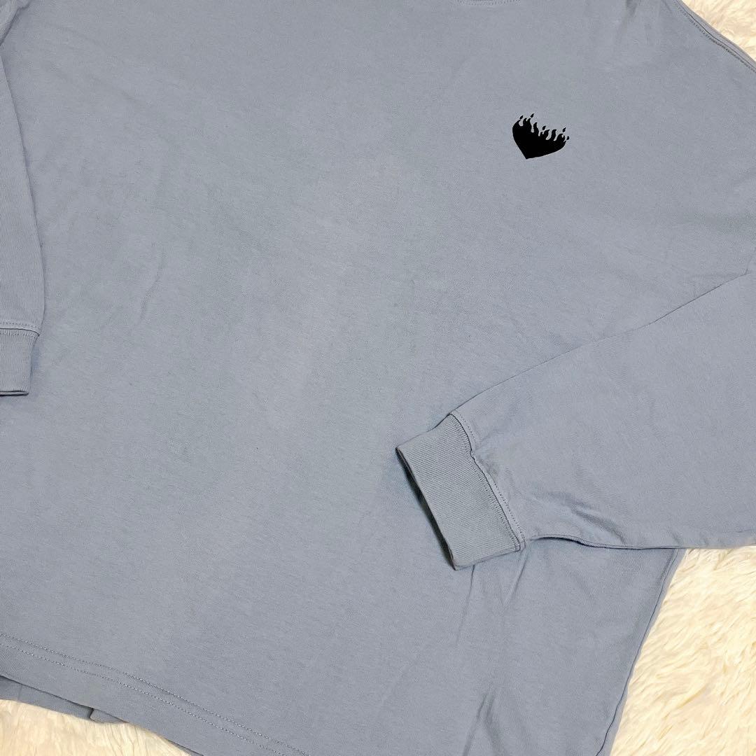 藤井風 燃えよ MOEHYO グッズ ロンT ロングTシャツ L スカイ - メルカリ