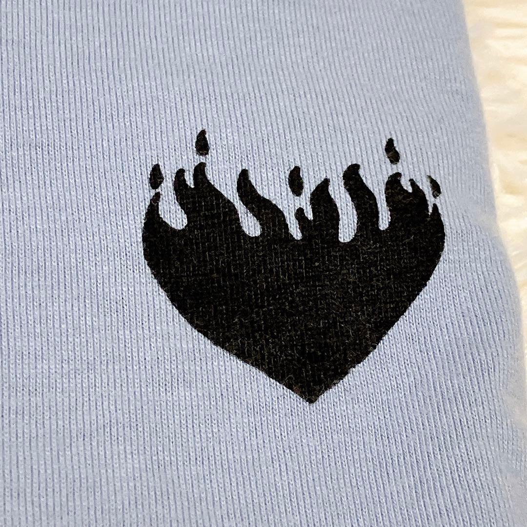 藤井風 燃えよ MOEHYO グッズ ロンT ロングTシャツ L スカイ - メルカリ