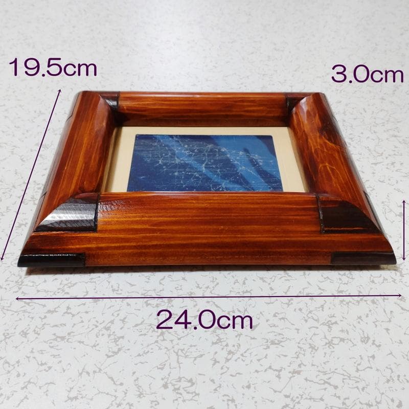 川口指物家具工房 フォトフレーム 重厚 和風 モダン 無垢 記念 クラシック