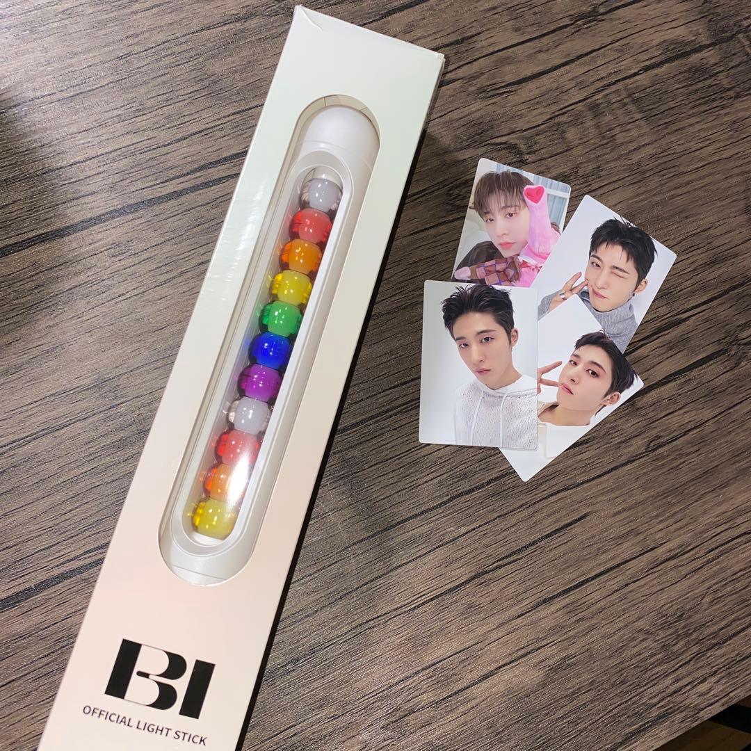 キムハンビン B.I ビーアイ ビンボン ペンライト トレカ付き - メルカリ