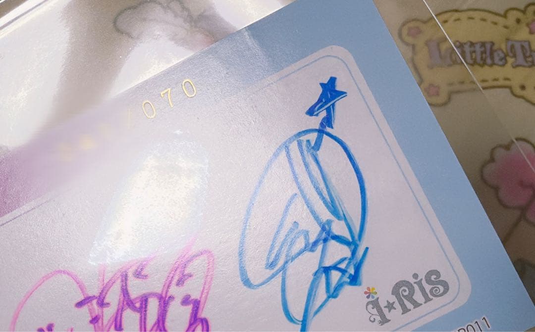 i☆Ris 茜屋日海夏 芹澤優 直筆サイン入り トレカ トレーディング