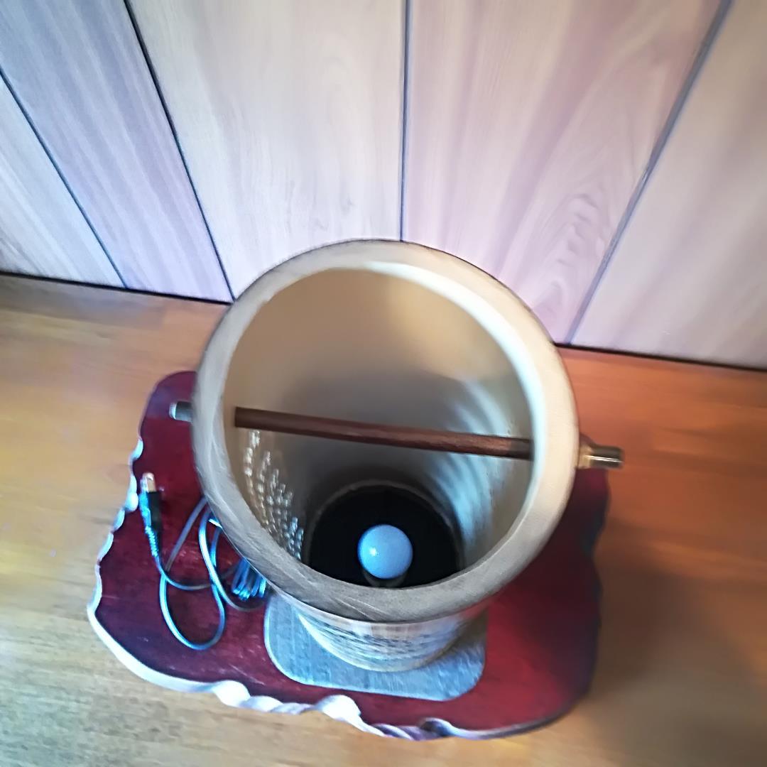 癒し灯火　竹行灯　No23185