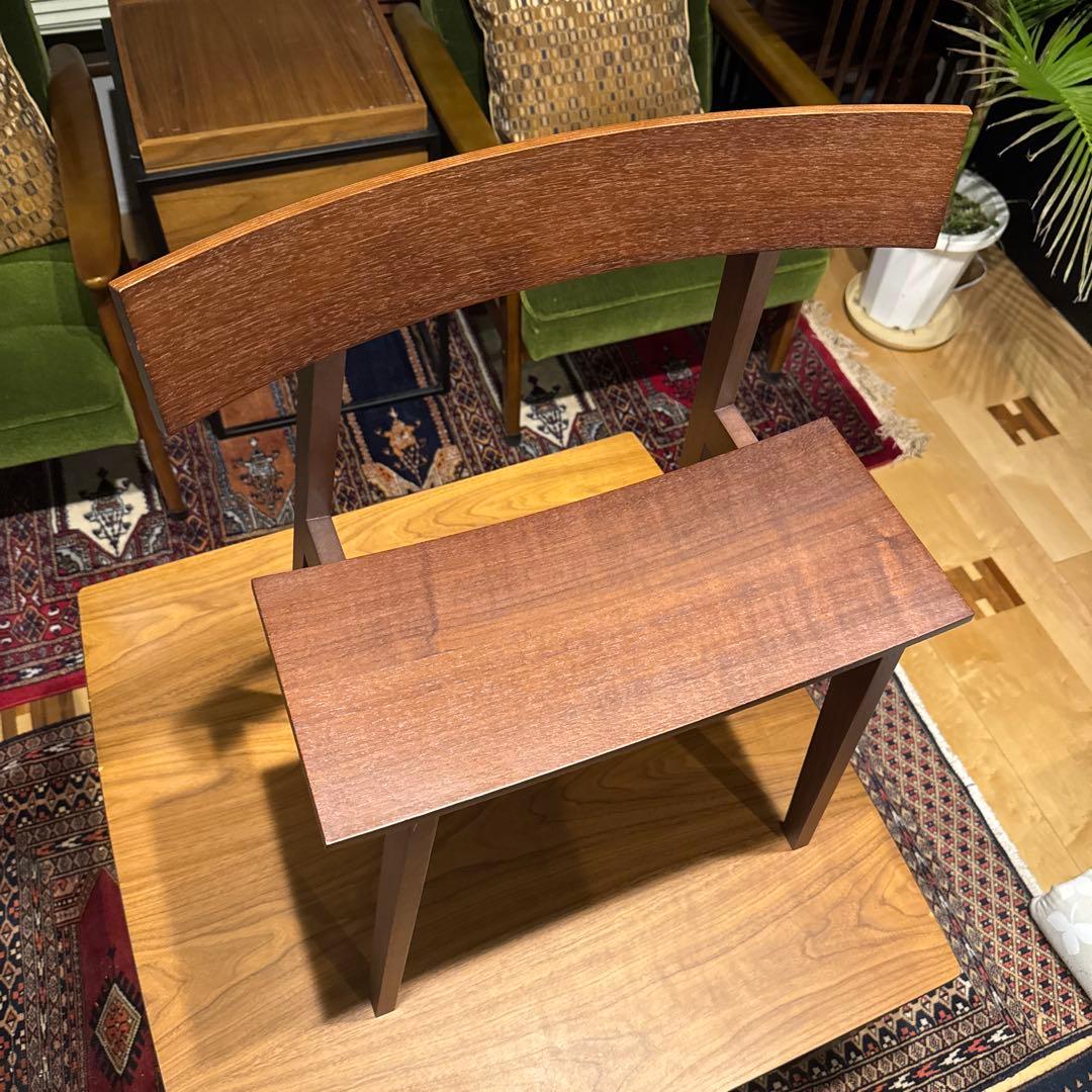 美品　half chair Op.1 ウォールナット　楽器用椅子