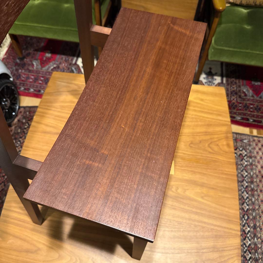 美品　half chair Op.1 ウォールナット　楽器用椅子