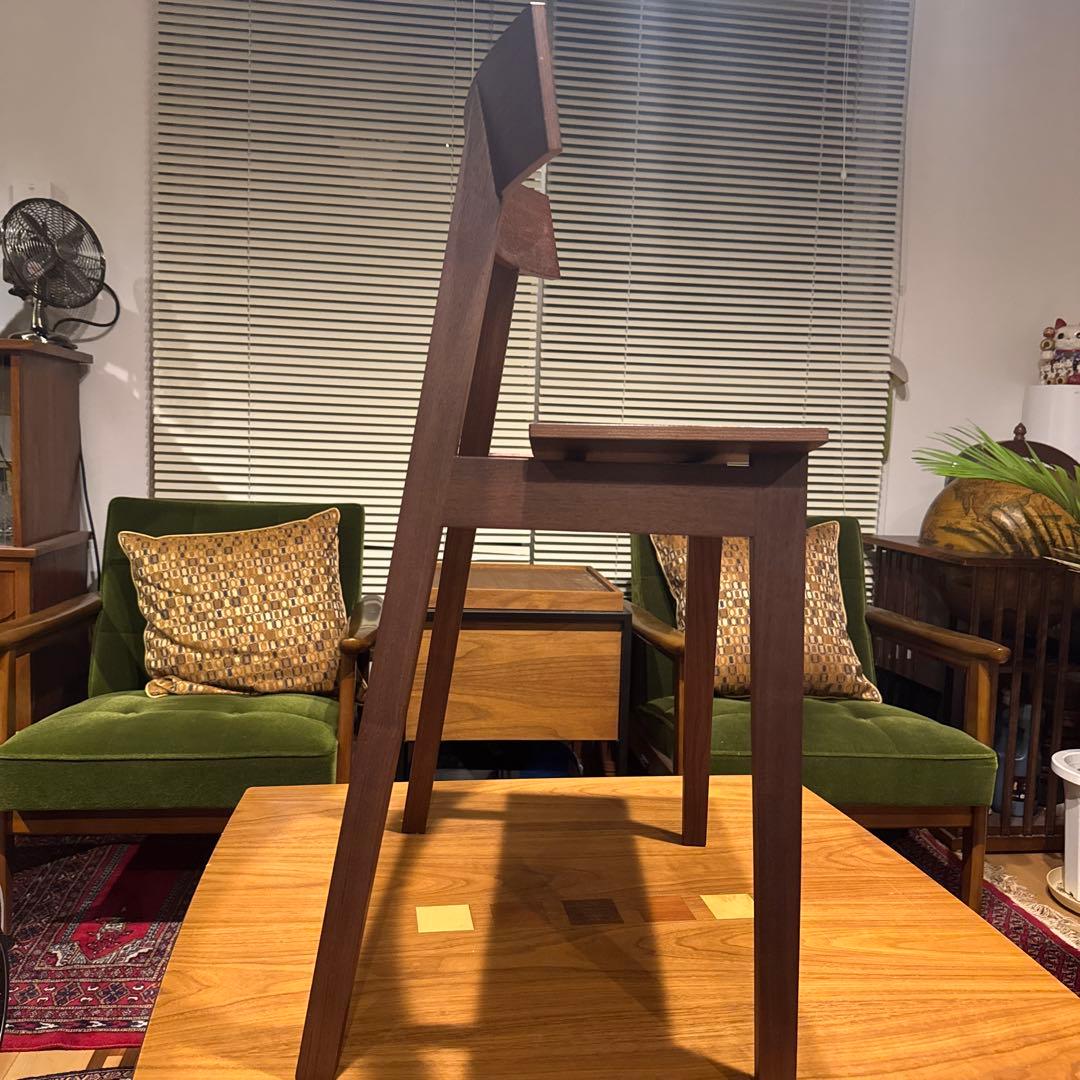 美品　half chair Op.1 ウォールナット　楽器用椅子