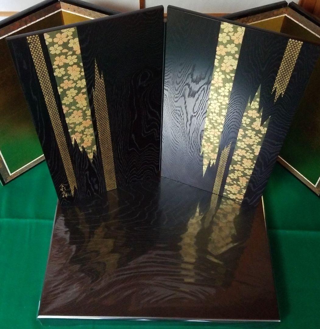 五月人形　台と屏風セット