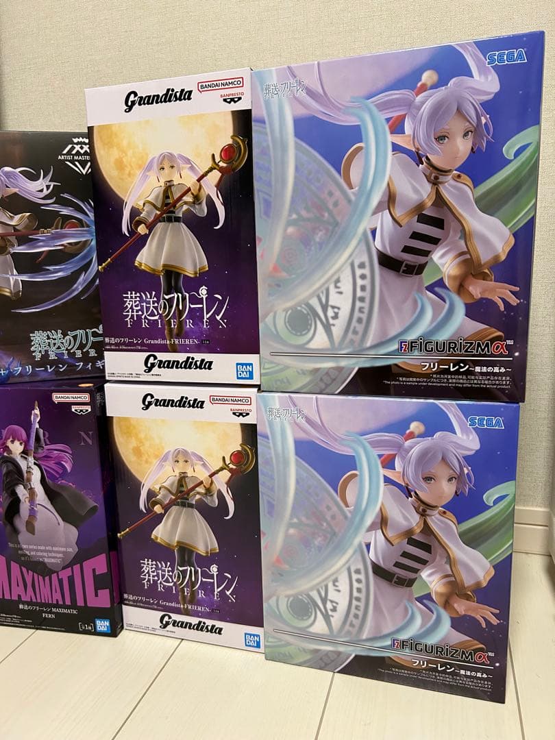 フリーレン フィギュアセット 6点　AMP＋ グランディスタ　フェルン