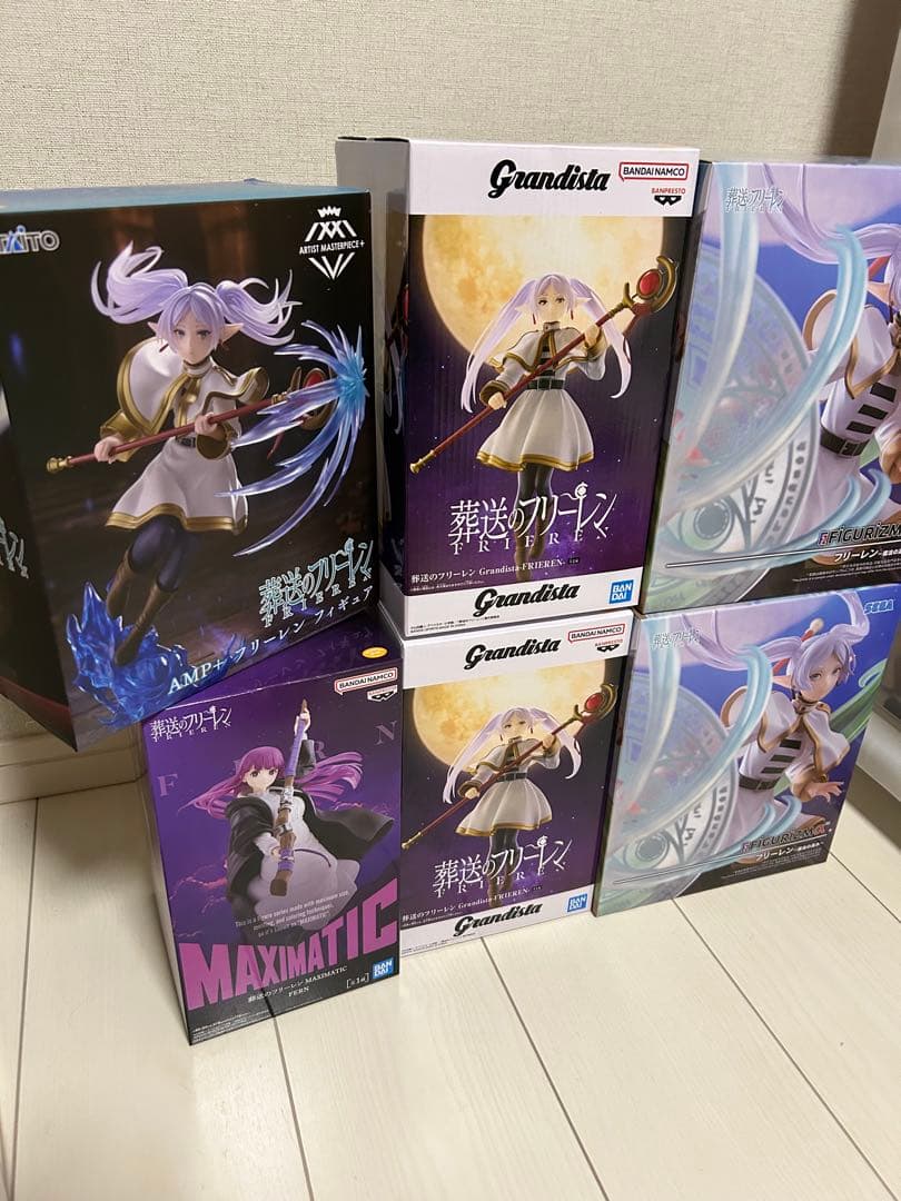 フリーレン フィギュアセット 6点　AMP＋ グランディスタ　フェルン
