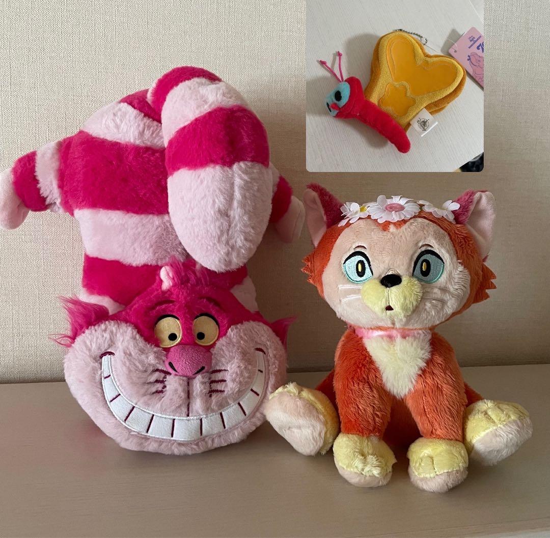 ダイナ チェシャ猫 ぬいぐるみ ディズニーストア グッズ 不思議の国の