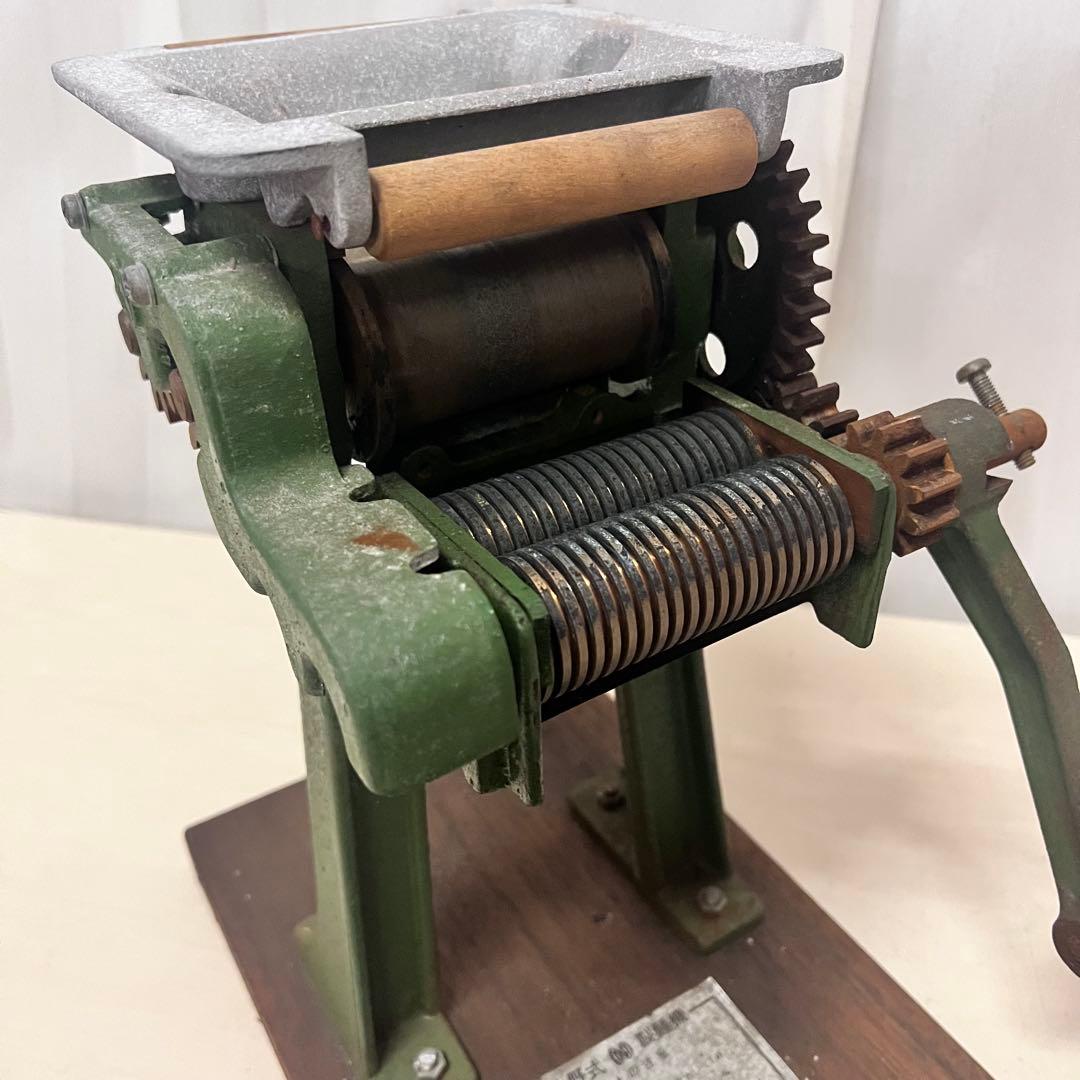 小野式 製麺機 1型 レトロ アンティーク そば うどん