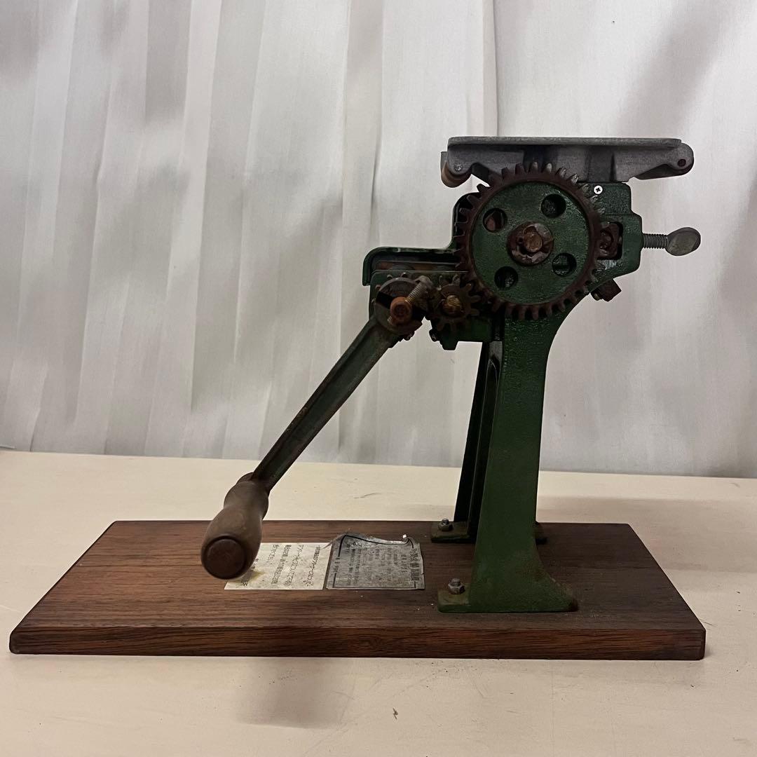 小野式 製麺機 1型 レトロ アンティーク そば うどん