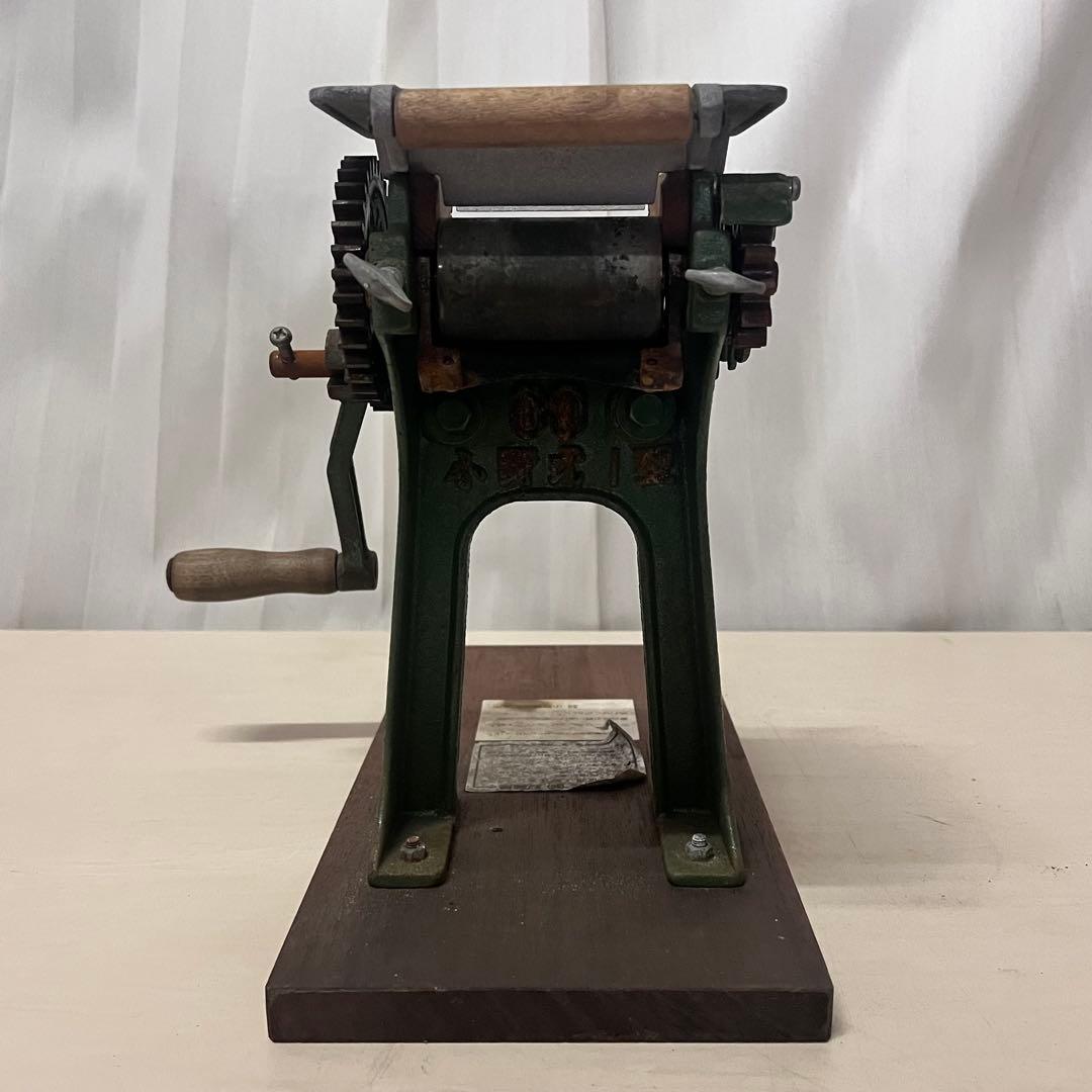 小野式 製麺機 1型 レトロ アンティーク そば うどん