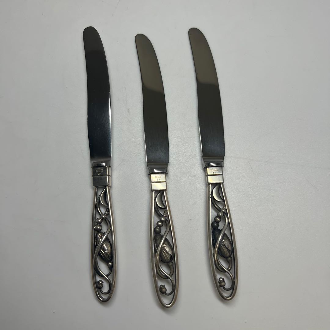 Poジョージジェンセンブロッサム　sterling925 デザートナイ3本