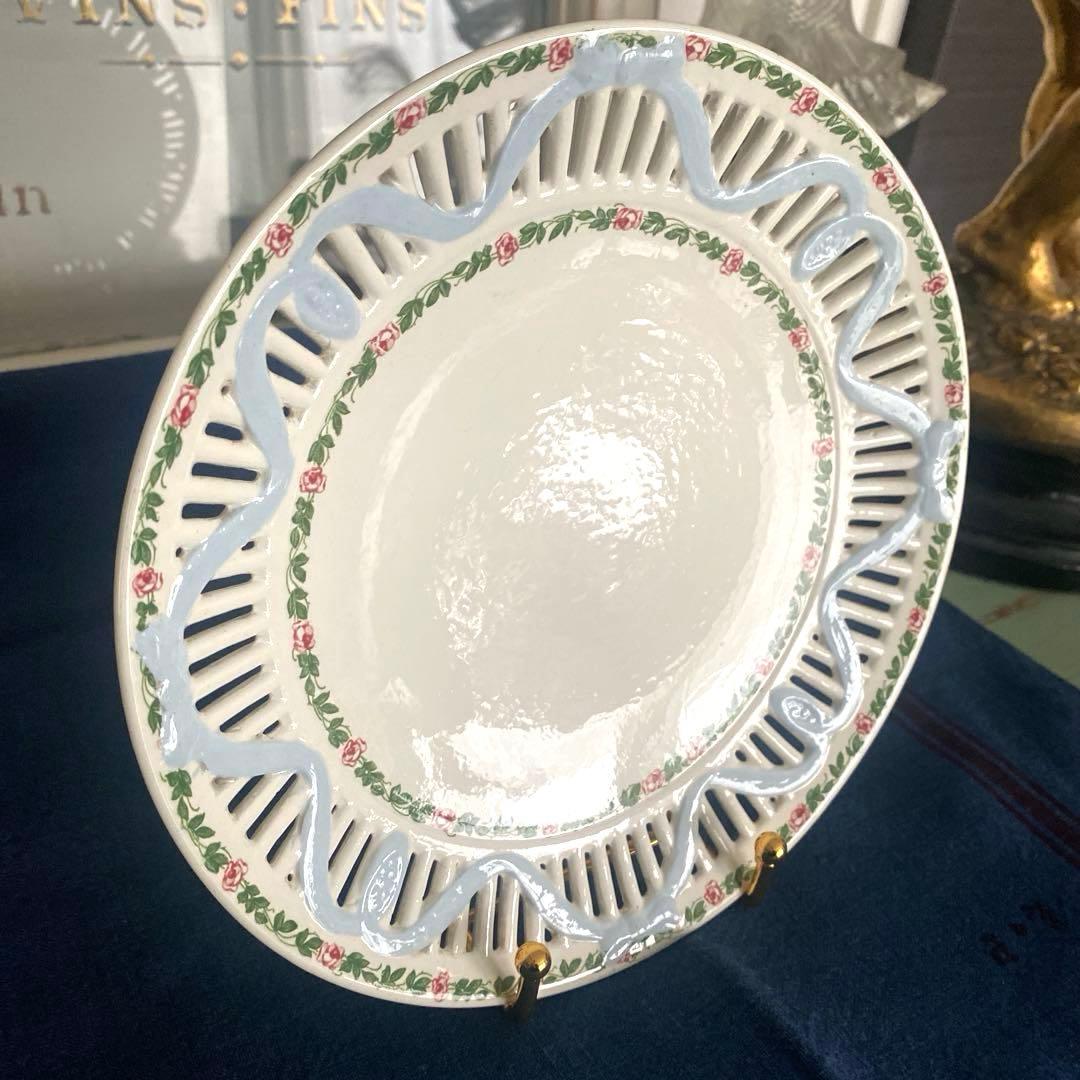 サルグミンヌ Sarregumines レース リボン パニエプレート【B】レア