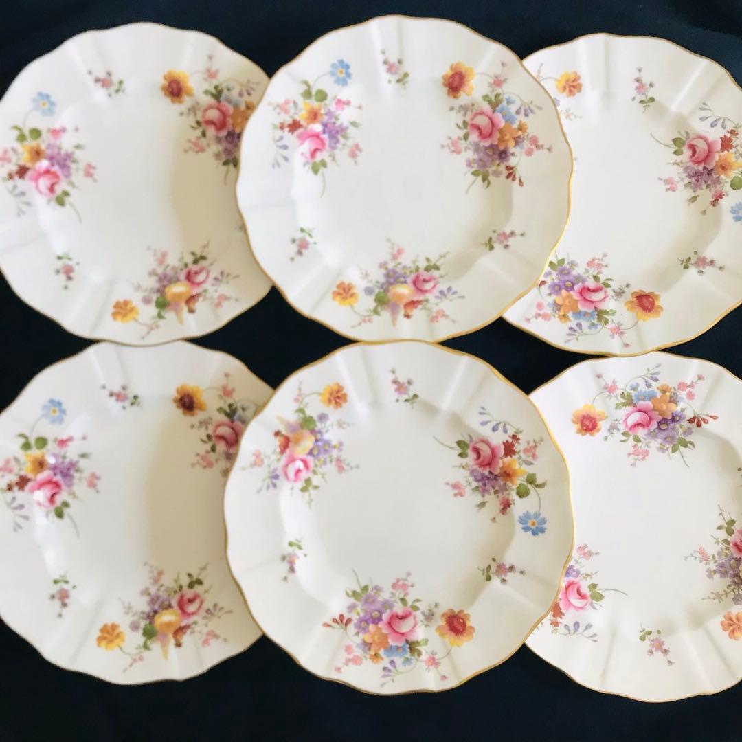 ロイヤルクラウンダービー　ポジー 27cmプレート  6枚セット