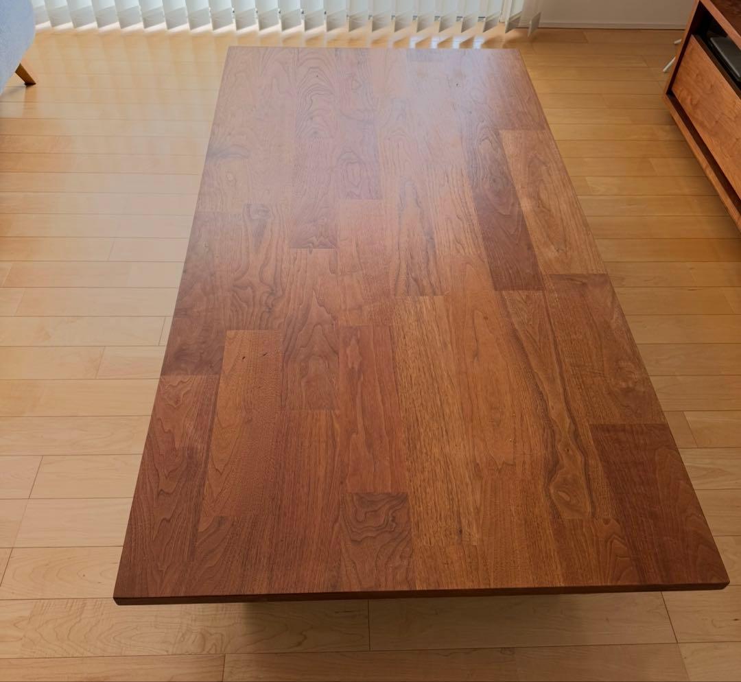 マスターウォール　モザイクリビングテーブル　オイル仕上げ　幅160cm