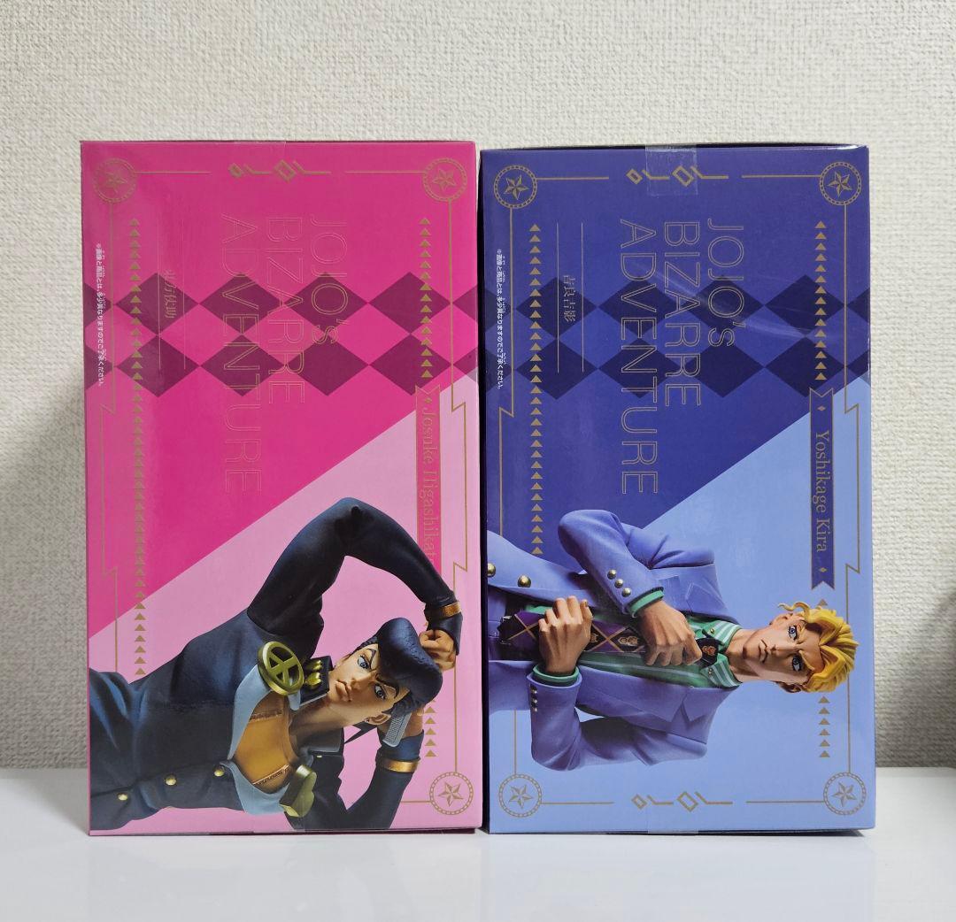 ジョジョの奇妙な冒険】Mometria東方仗助&吉良吉影フィギュア 2個