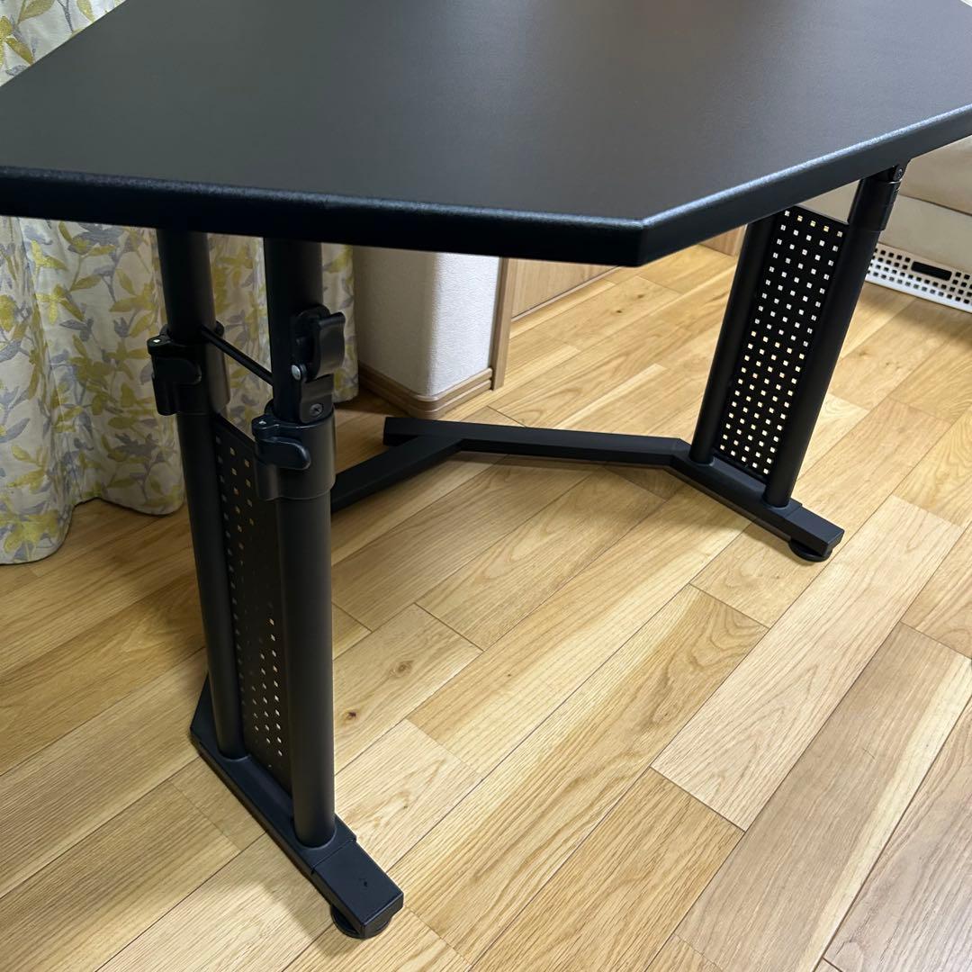 Bauhutte(バウヒュッテ) カドデスク 昇降式 BHD-700K-BK