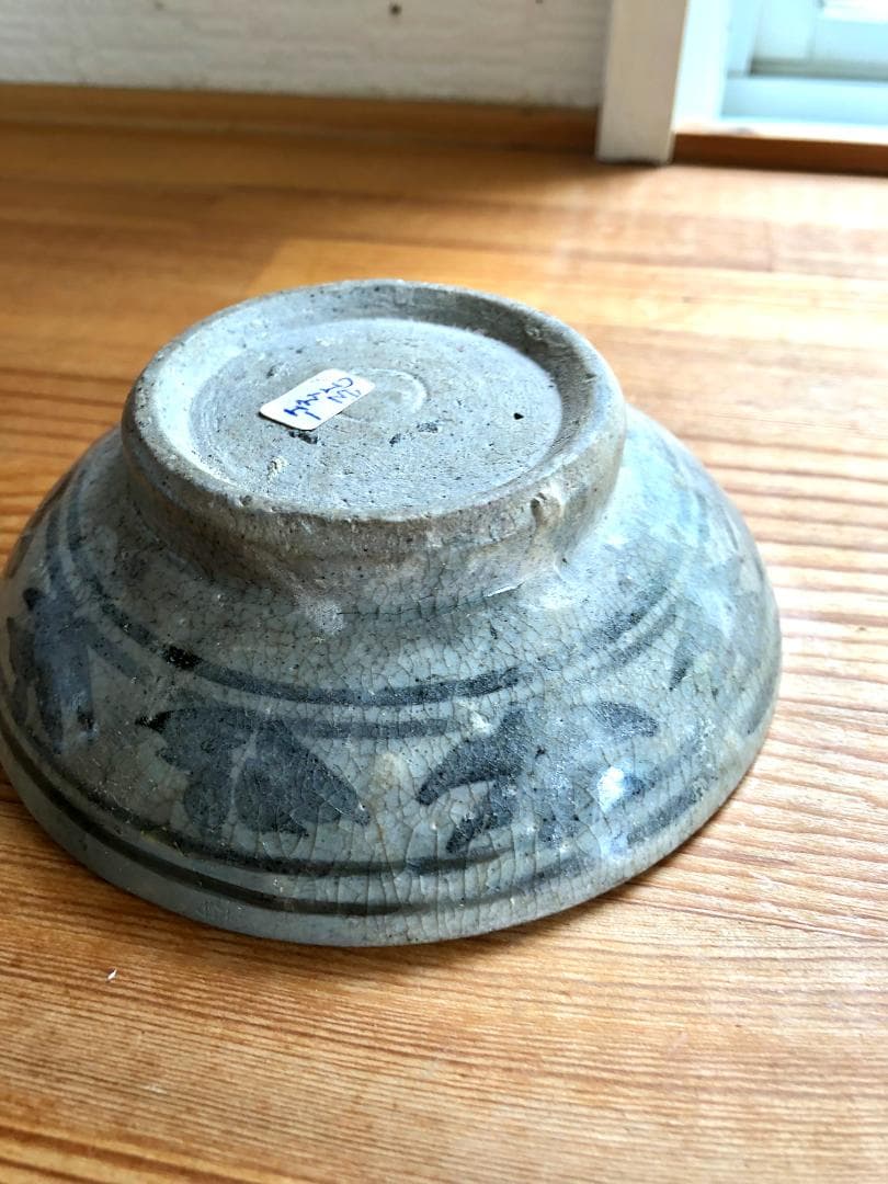 タイ・骨董】宋胡録（スンコロク）鉄絵皿（1301年~1600年） タイ・骨董】