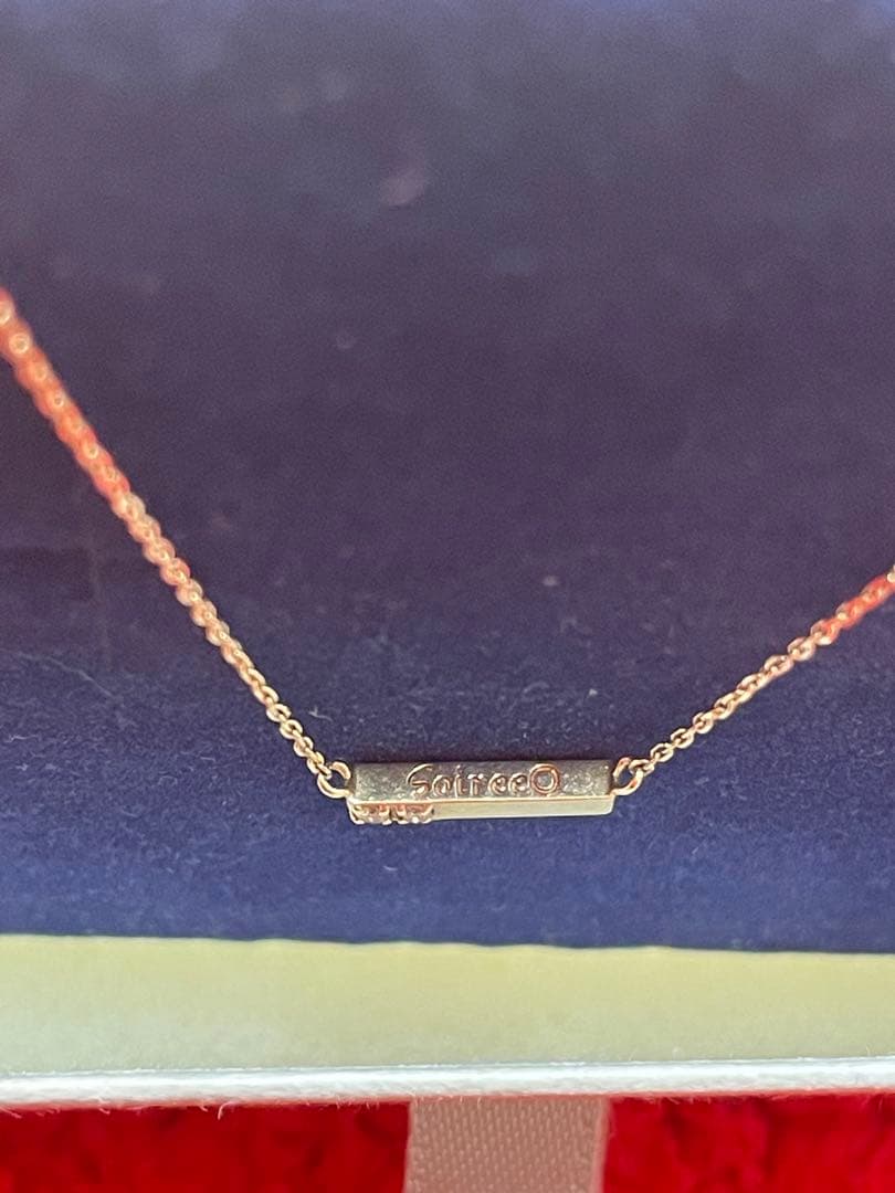 ソワレオー soireeo 西島隆弘 Nissy ネックレス K10 - メルカリ