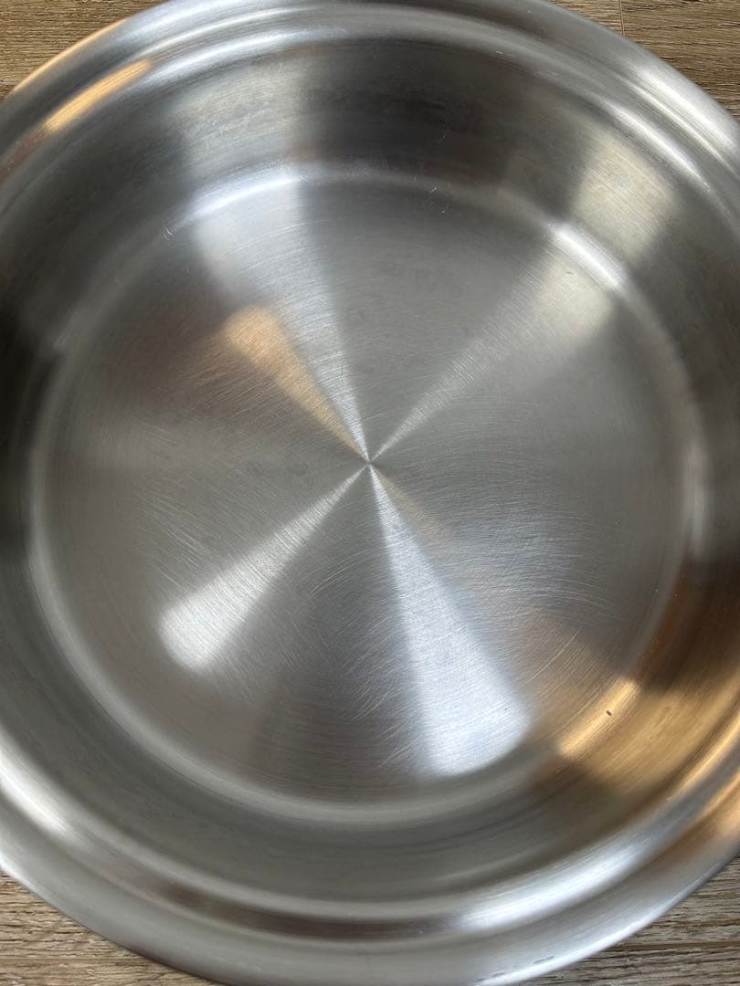 ステンレス両手鍋＋片手鍋 2個セット