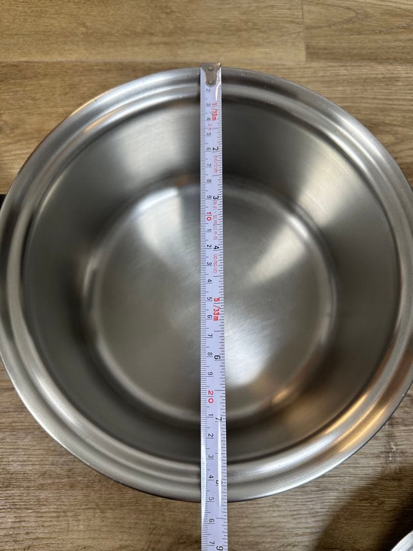 ステンレス両手鍋＋片手鍋 2個セット