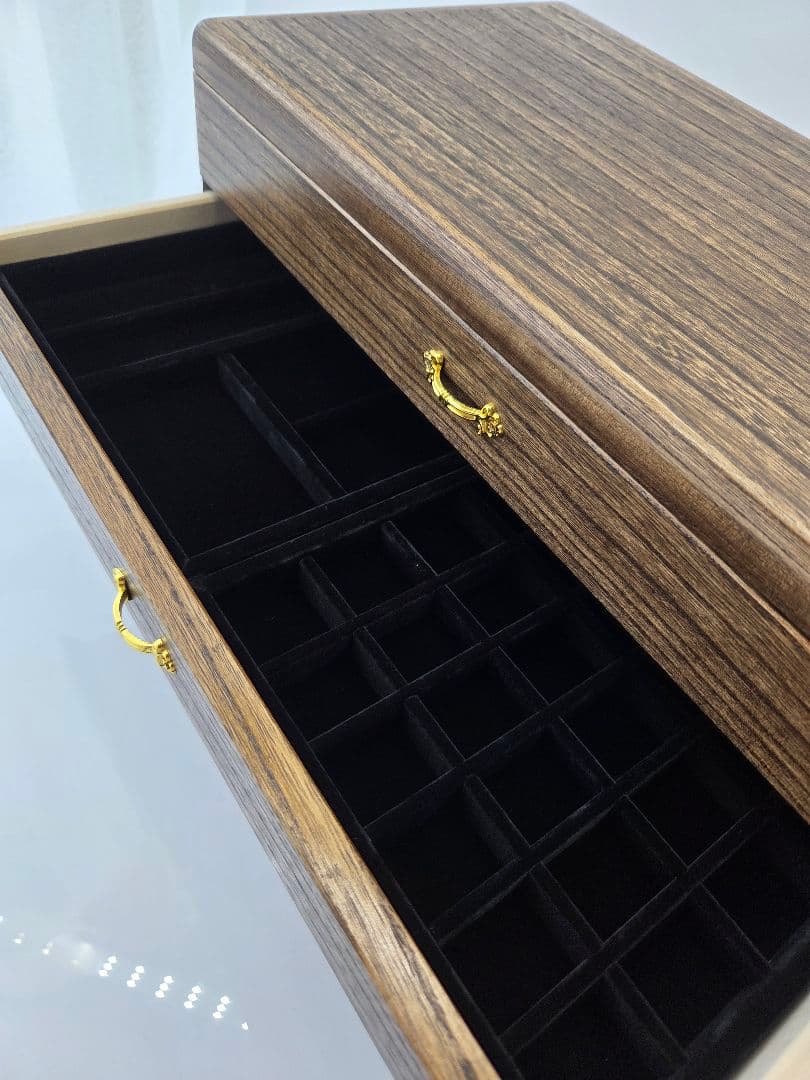 育てるジュエリーボックス、蓋無しワイド、本体のみ