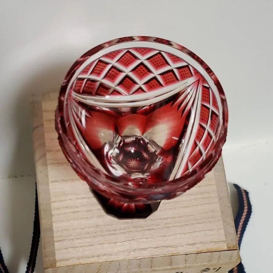 新品　島津薩摩切子