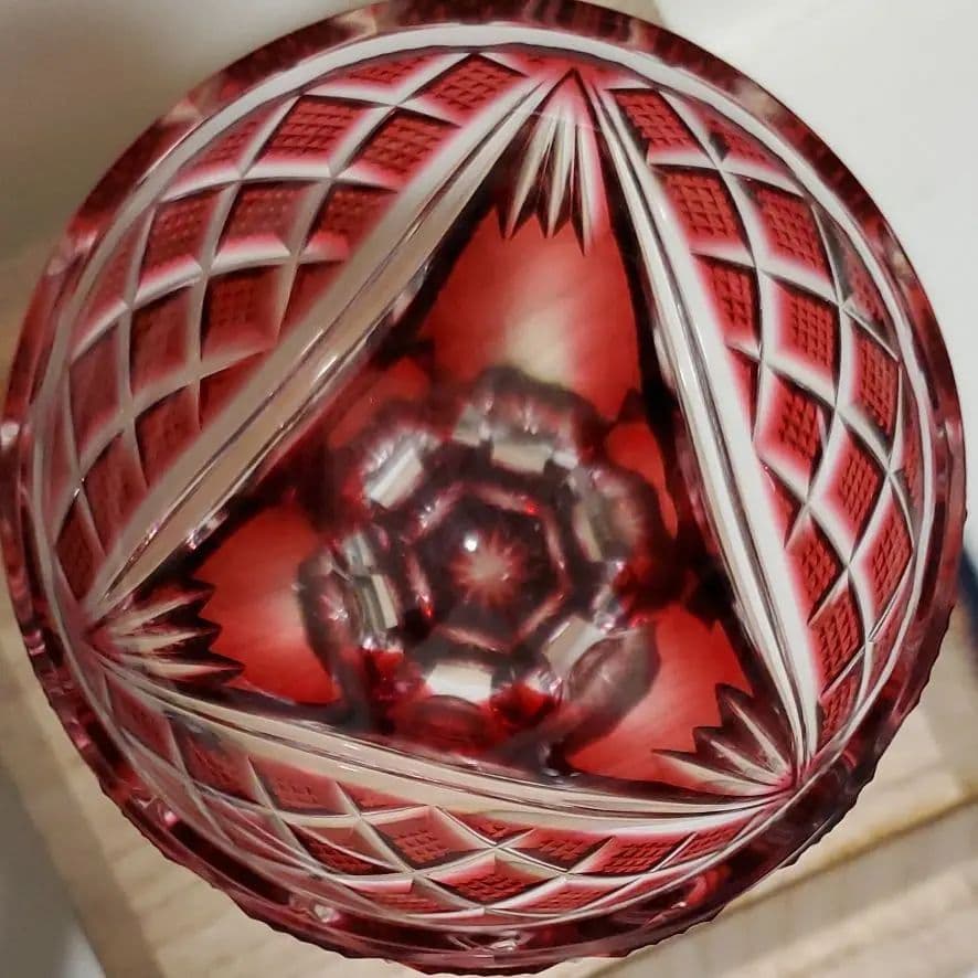 新品　島津薩摩切子