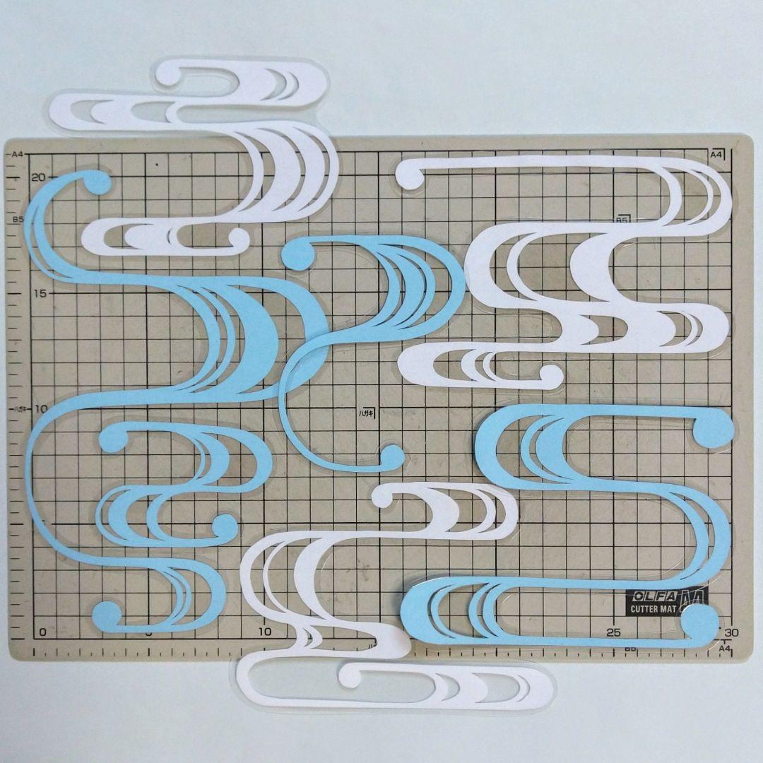 きりん【壁面飾り】まとめ3点 『菖蒲 と 太鼓橋』イチョウ並木と鹿・達磨