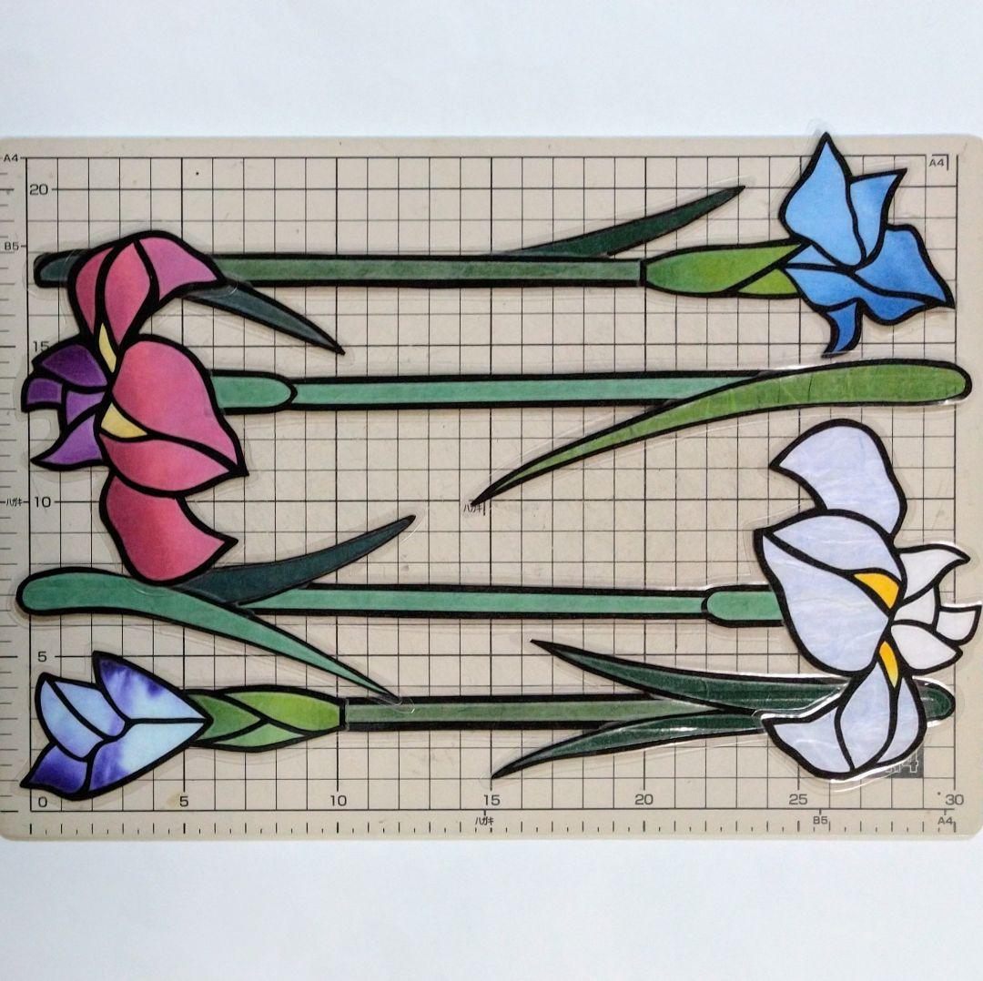 きりん【壁面飾り】まとめ3点 『菖蒲 と 太鼓橋』イチョウ並木と鹿・達磨