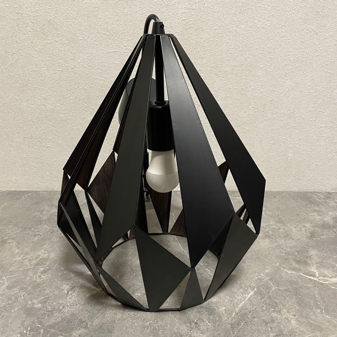 Francfrancフランフラン カールトンペンダントランプ ブラック