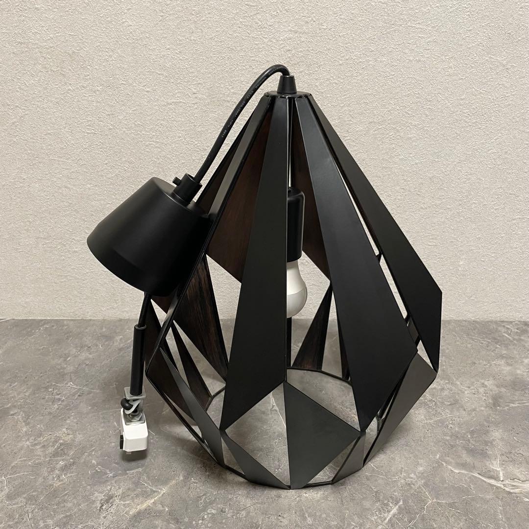 Francfrancフランフラン カールトンペンダントランプ ブラック