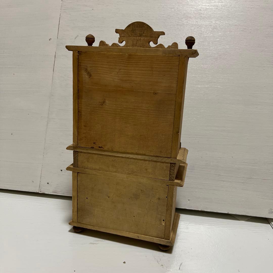 アンティーク　ミニチュアキャビネット