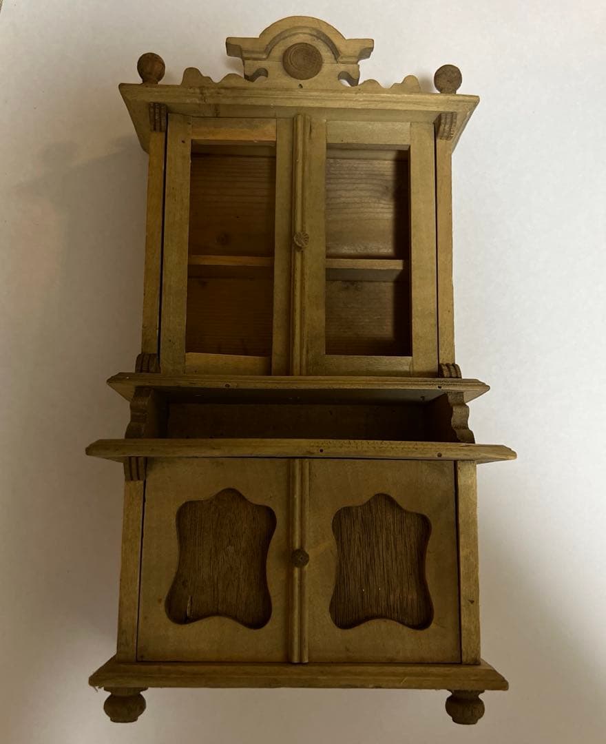 アンティーク　ミニチュアキャビネット