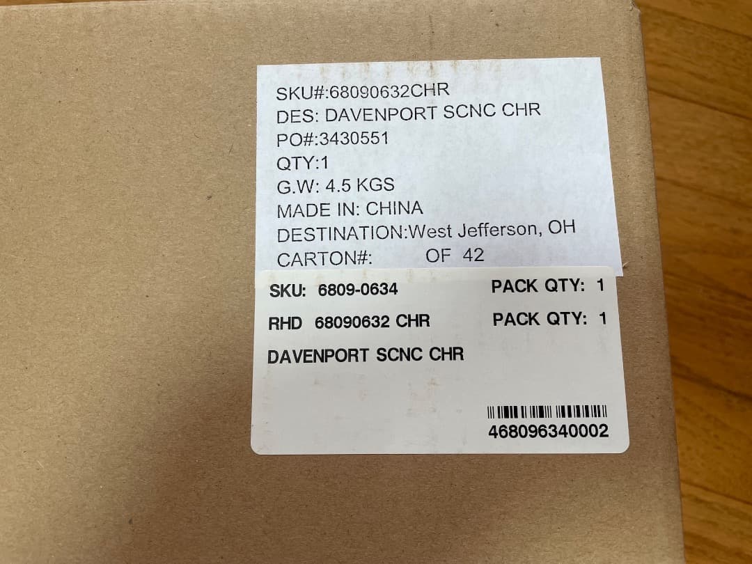 『限定』RH DAVENPORT SCONCE照明