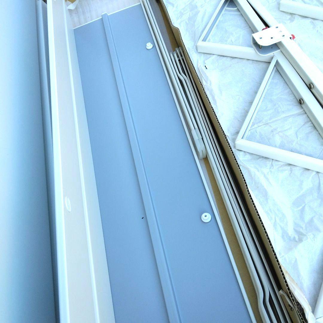 盆祭壇　御飾壇　祭壇　スティール棚　30号　3段　白布付き　組立説明書　未使用品