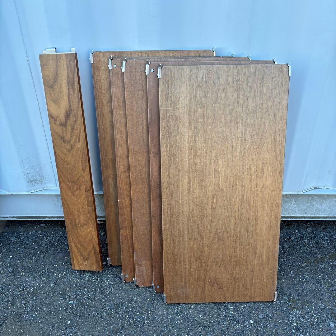 【引取り限定】無印良品 ステンレスユニットシェルフ 各種パーツセット