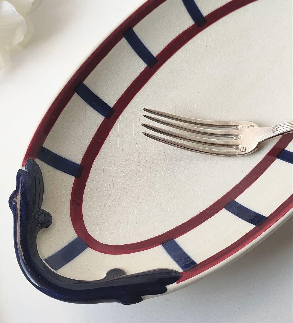 希少　美品　クレイユモントロー　Bearn　ravier フランスアンティーク