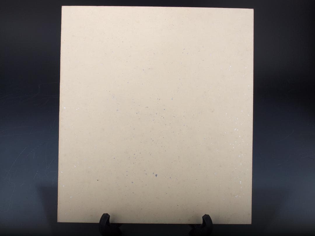 骨董市仕入れ　時代の肉筆絵札　激安骨董品 X543D1-4