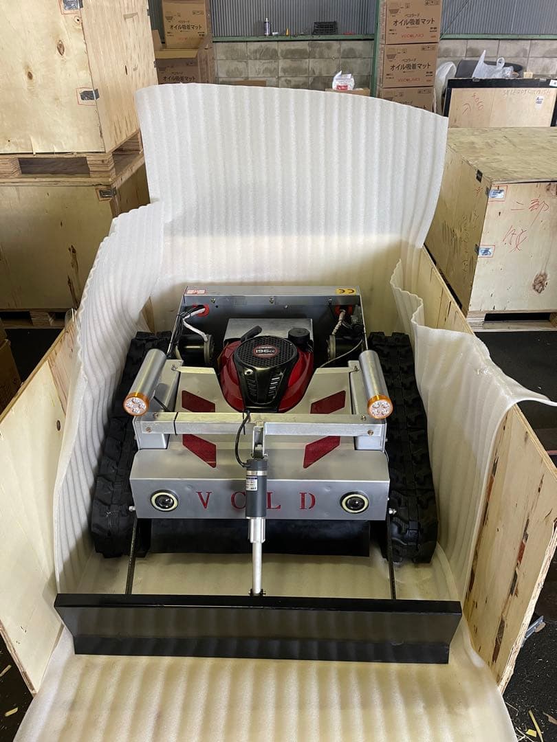 ラジコン草刈機 芝刈り機 RC草刈機 エンジン 6.5HP ラジコン草刈り機