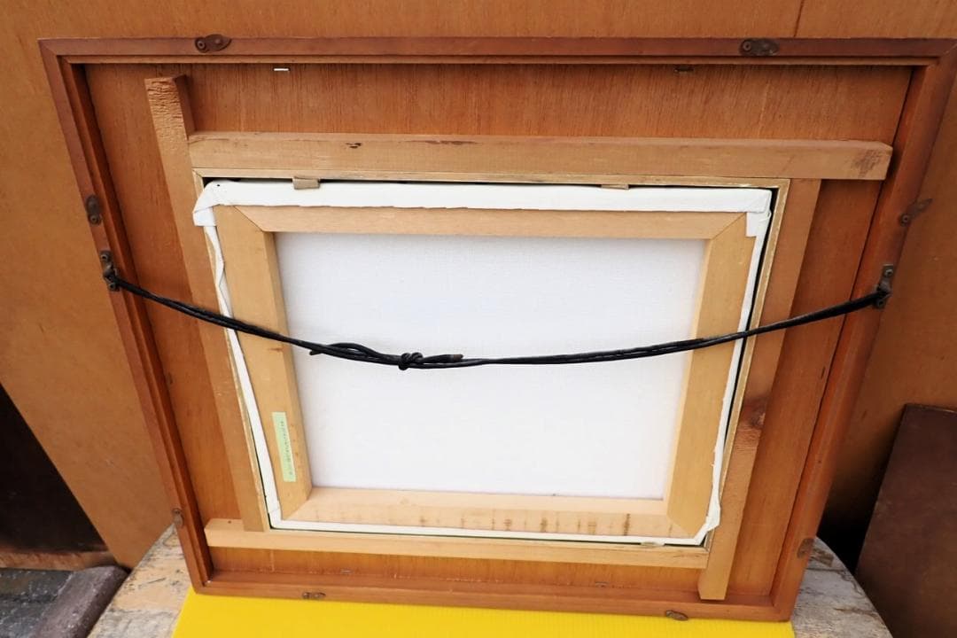 油絵 風景画 モネ《ラ・ロシュ・ギュイヨンの道》表記あり 1880年 額装