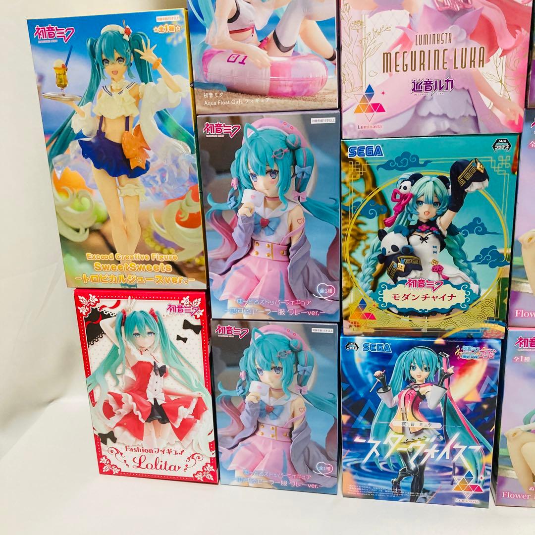 初音ミク フィギュア 19点 まとめ売り - メルカリ