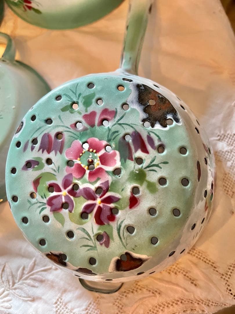 フランスアンティークホーロー14点セット