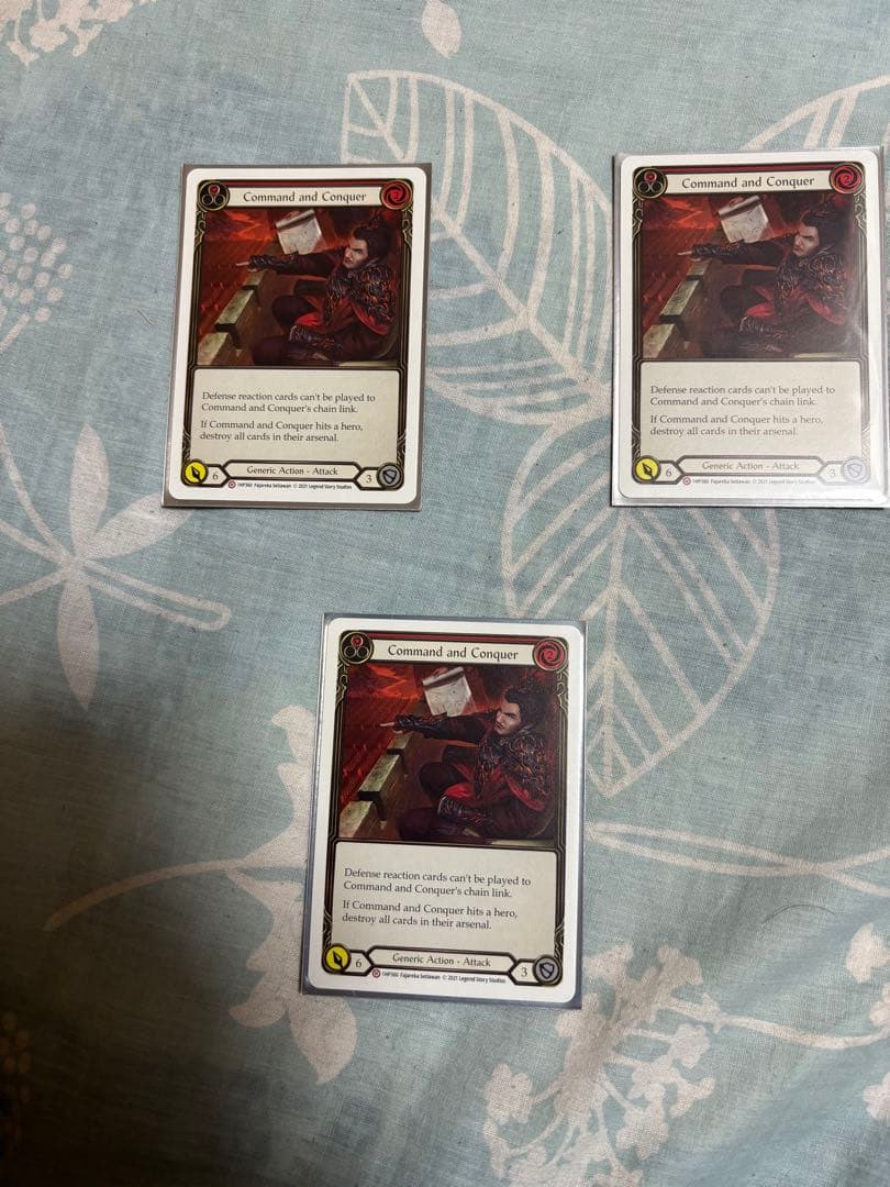 FAB Command and Conquer 3枚セット