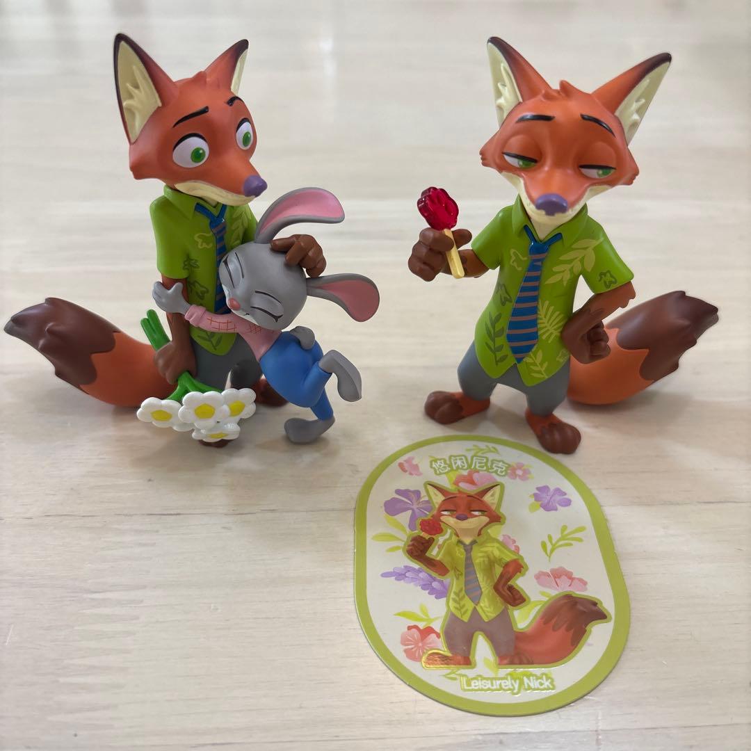 ズートピア⭐︎TOPTOYフィギュア2個セット⭐︎正規品⭐︎新品 - メルカリ